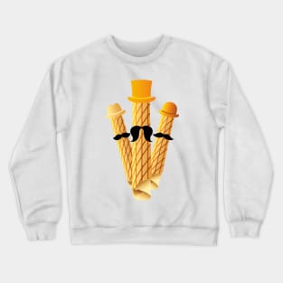 Mustache Crewneck Sweatshirt